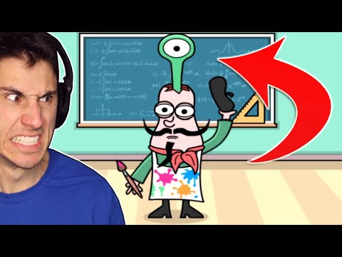 My new Teacher Is AN ALIEN! | Bash The Teacher