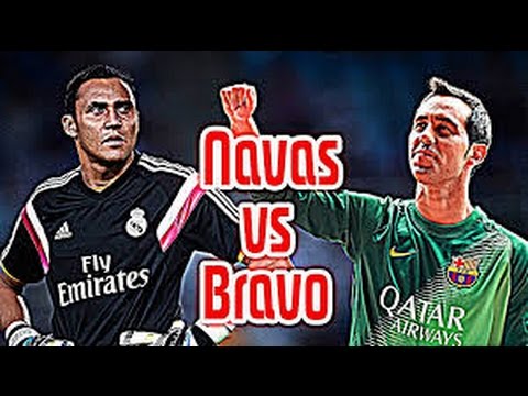 Keylor Navas vs Claudio Bravo ● Best Saves Battle