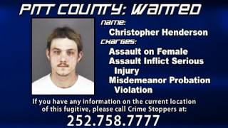 Pitt County Wanted: 6/29/2012