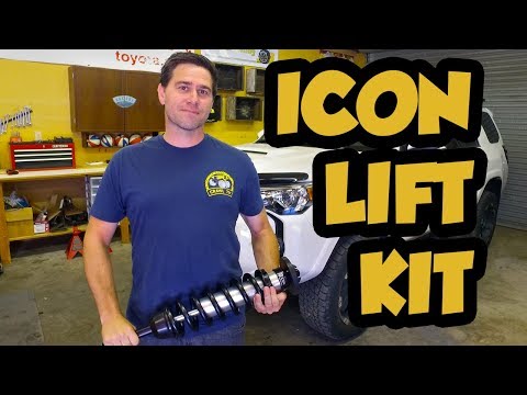How To: Install an Icon Stage 2 lift kit on a 5th Gen 4 runner