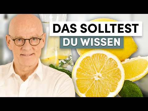 Lemon water in the morning: THIS is what really happens in your body!