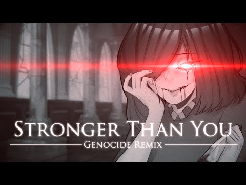 【Undertale】Stronger Than You -Genocide Remix- (Chara version)