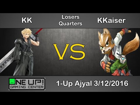 1-Up Ajyal 2016 - KK (Cloud) Vs KKaiser (Fox) - Losers Quarters