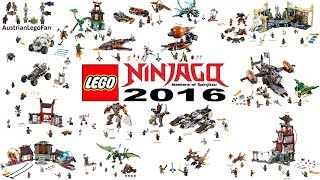Lego Ninjago 2016 Compilation of all Sets - Lego S