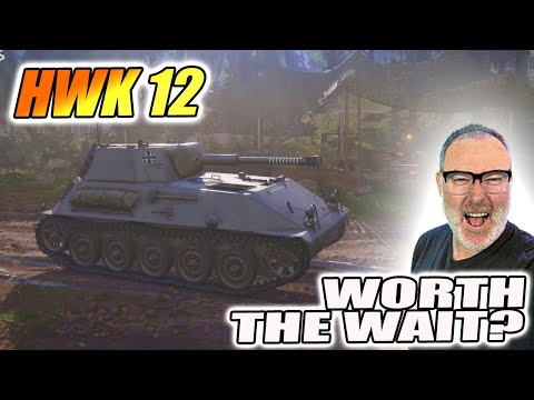 CAN THE HWK 12 LIVE UP TO THE WAIT? WORLD OF TANKS BLITZ TIER IX GERMAN LIGHT TANK