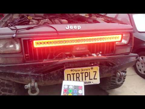 Nicolight 32" 180W Halo LED Light Bar Review