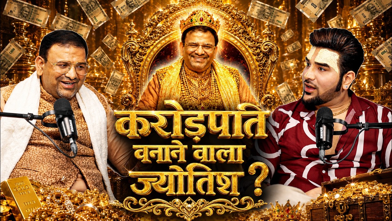 करोड़पति कैसे बनते हैं? Astrology का सबसे बड़ा धन रहस्य 😳 | Acharya Lav Bhushan x Paras Chhabra