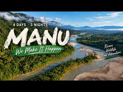 MANU AMAZON 4 DAYS | Into the Wild 🌿 Peru Jungle Adventure