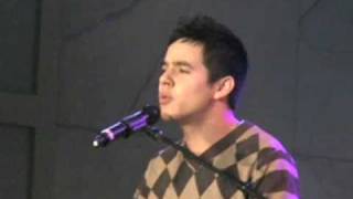 David Archuleta Sings A Thousand Miles, Hollywood Tree Lighting