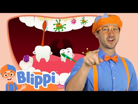 Brush Your Teeth With Blippi | Educational Songs For Kids