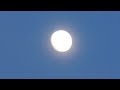 Dusk Sunset Waxing Gibbous Moon Video Looks Like Moon Is Dancing