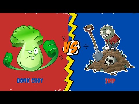 Plants vs Zombies 2 | Bonk Choy vs Imp