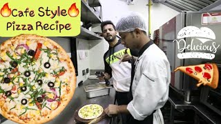 Vegetable Cheese Pizza | #CheezePizza Restaurant ke Kitchen se | My kind of productions