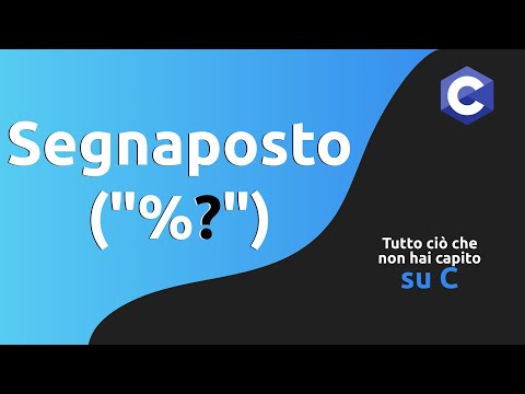 Segnaposto: Specificatori di Formato in C