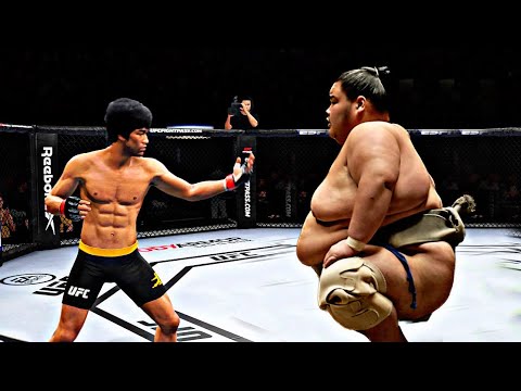 Bruce Lee vs Mamba Totu ( EA Sports UFC 4 ) wwe mma