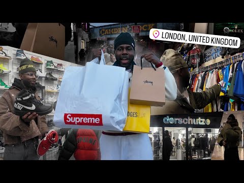 2000€😭 XXL LONDON SHOPPING VLOG 🛍️🇬🇧 #streetwear #shoppingvlog #sneakers #fashion