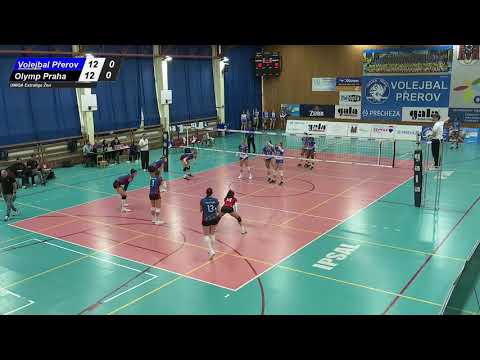 ZÁZNAM | Volejbal Přerov - PVK Olymp Praha
