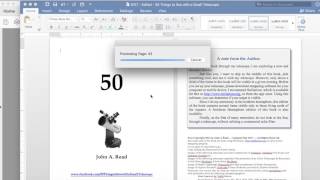 Saving as PDF with Custom Margins and Page Sizes in Word for Mac