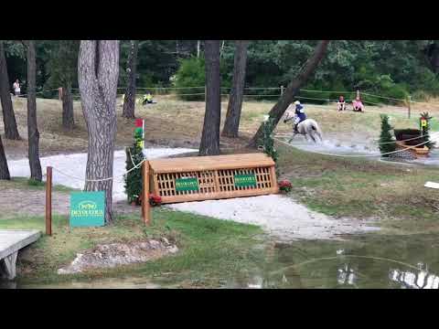 Eventing Junioren EM Fontainebleau 2018 Violetta Cross