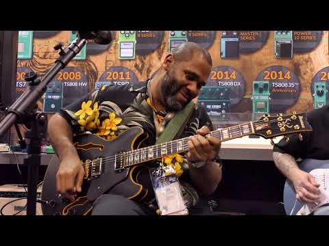 Josh Smith & Kirk Fletcher - Tube Screamer Demo #1 - Ibanez Booth NAMM 2019