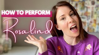 An Actor's Guide to "And why, I pray you?" | Rosalind Monologue - As You Like It Act 3 Scene 5