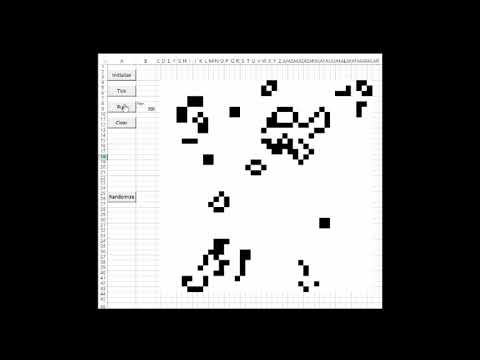 Conway's Game Of Life - in Excel