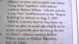 preview picture of video 'Lincoln And The City Of Athens.wmv'