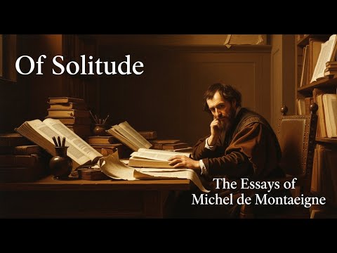 Video thumbnail for Essays of Michel de Montaigne (Chap. 1.38)