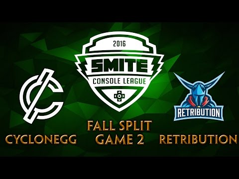 SMITE Console League EU Fall Split Week 5 - CycloneGG vs. Retribution (Game 2)