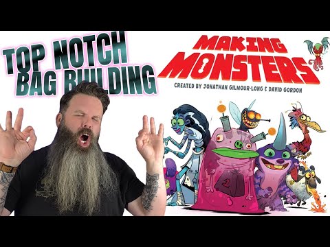 I ♥ Bag Building! - Making Monsters Board Game Kickstarter Preview