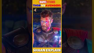 Thor VS All Avengers #shorts Shaan Explain #short #ironman #spiderman #marvel #avengers