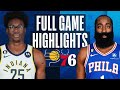 Philadelphia 76ers Vs Indiana Pacers Full Game Highlights Oct 24 2022 NBA Season