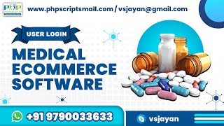 E-commerce Medical Software Live Video demo