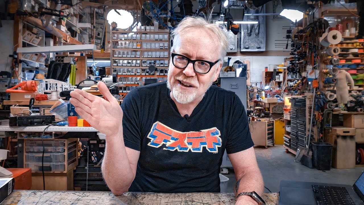 Why Doesn't Adam Savage Listen to Music When He Works?