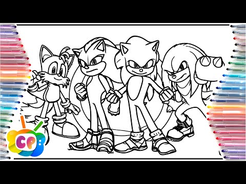 Sonic 3 all Characters / Sonic 3 Predictions / How to draw Sonic