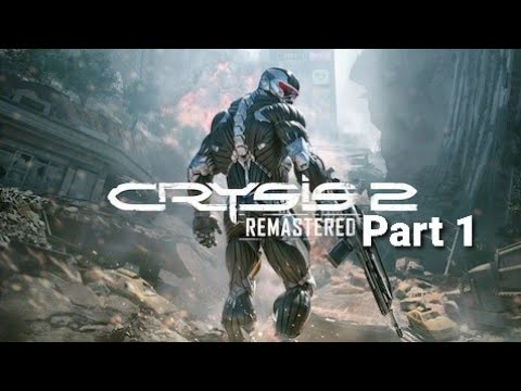 Crysis 2 Remastered Walkthrough Part 1 (PS5 4K 60FPS)