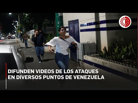 Venezuela declara estado de conmoción tras denunciar ataque militar en Caracas y varios estados
