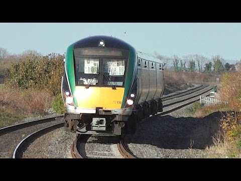 IE 22000 Class Intercity Train number 22336 - Balbriggan Station, Dublin