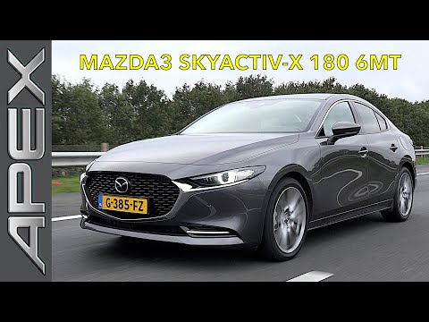MAZDA 3 SKYACTIV-X SEDAN 180 6MT - TESTDRIVE (2019)
