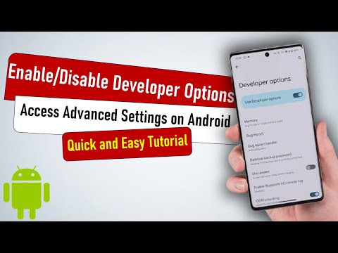🔧 How to Enable or Disable Developer Options on ANY Android Device (2025 Guide)
