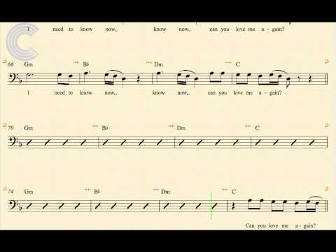 Bassoon - Love Me Again - John Newman - Sheet Music, Chords, & Vocals