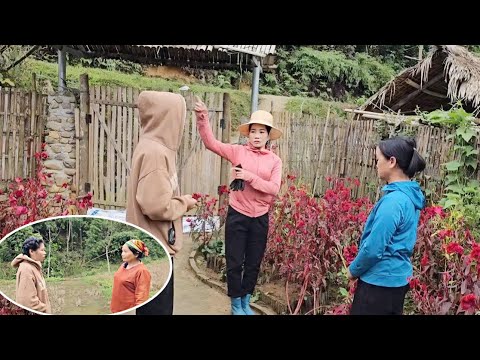 THAO went to see NHAT to ask about the whereabouts of HANG's mother.