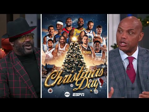 FULL Inside The NBA | Chuck & Shaq on Kerr-Draymond exchange, LeBron 20th Christmas Day, Wemby-SGA