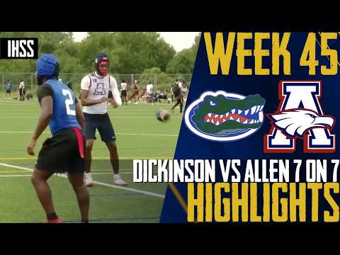Allen QB Ty Snell Leads Eagles Past Unbeaten Dickinson 29-19 in Tournament