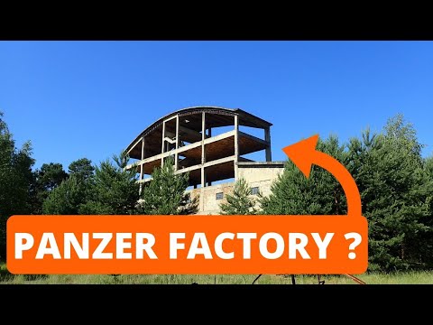Panzer factory . AMAZING German WW2 location !