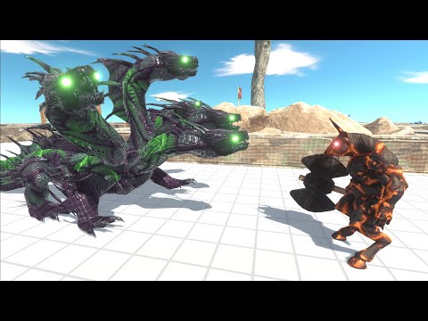 TOXIC HYDRA DEATH RUN - Animal Revolt Battle Simulator