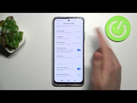 How to Choose Sound Source in Xiaomi Poco M4 Pro - Manage Screen Recorder Sound Settings