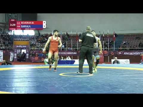 Round 2 FS - 79 kg: M. BOUDRAA (ALG) v. A. BARRAJ (TUN)