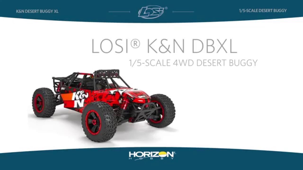 Losi K&N DBXL 4WD Buggy 1:5 RTR