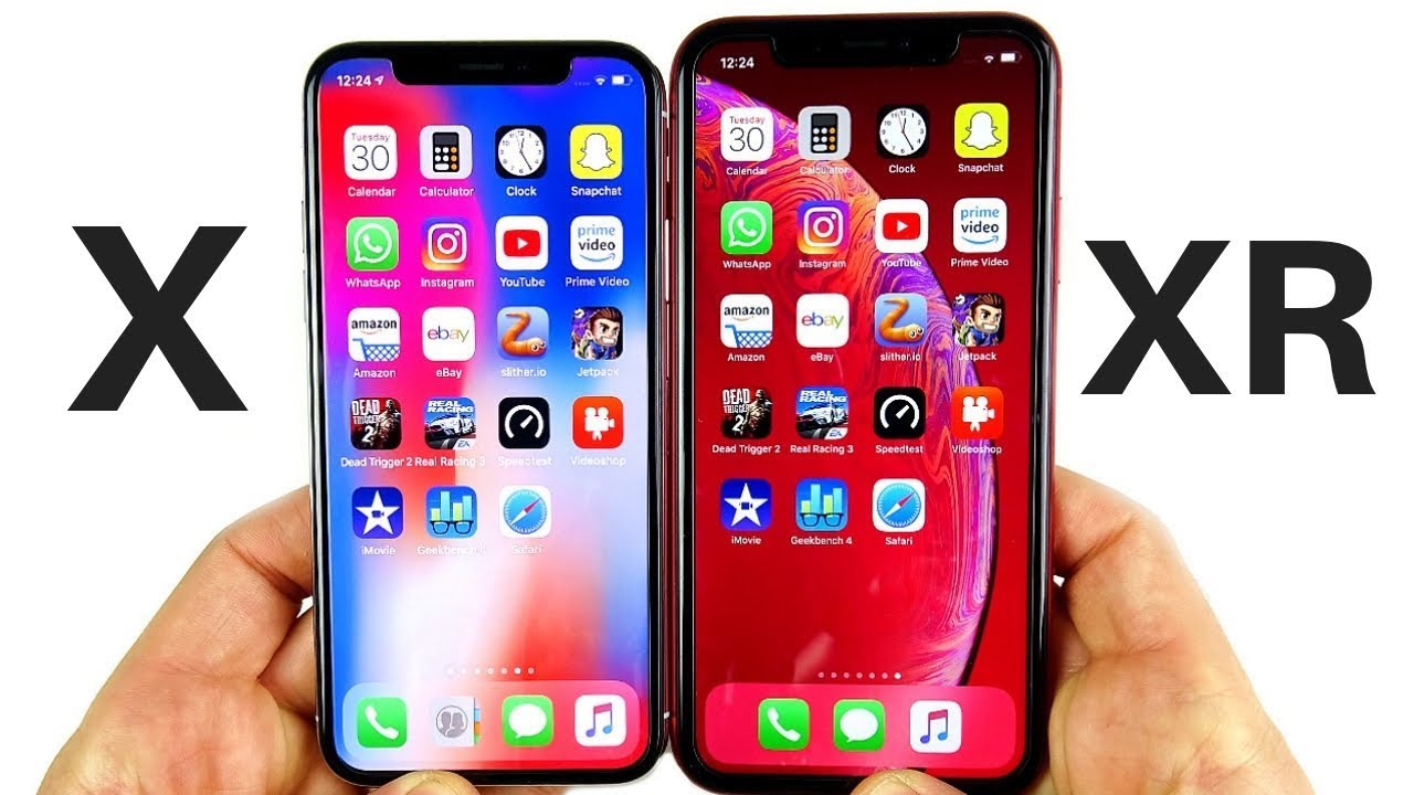 iPhone X vs iPhone XR Speed Test!